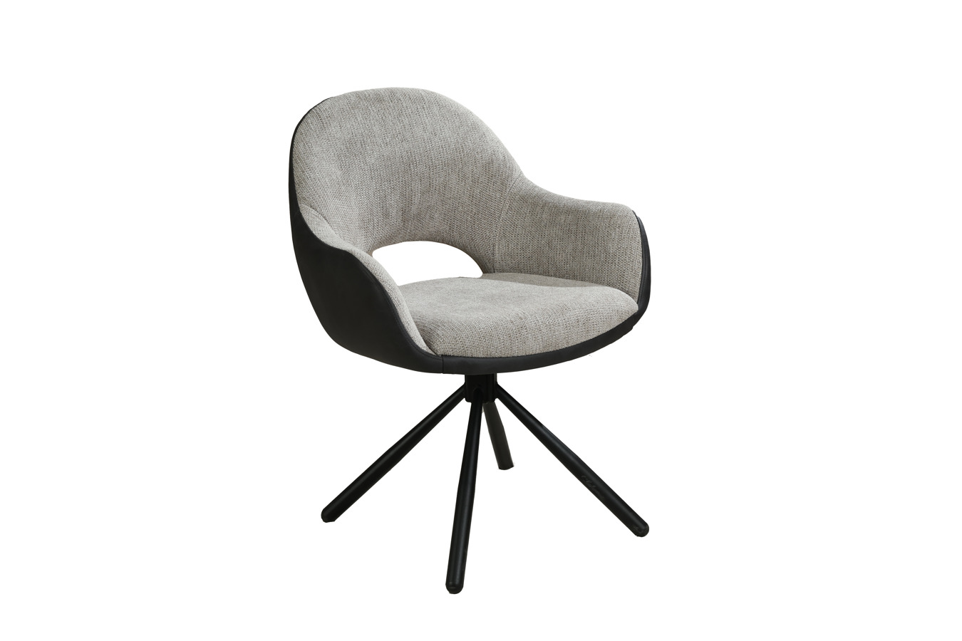 თურქული მისარების სატრიალებელი სავარძელი DURA კრემისფერი