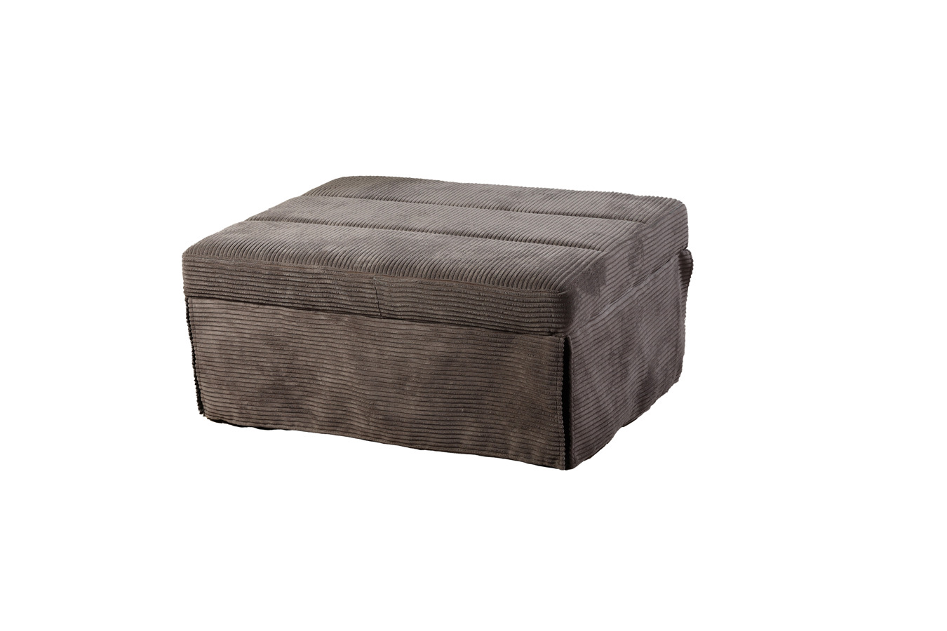 გასაშლელი პუფი ნაცრისფერი