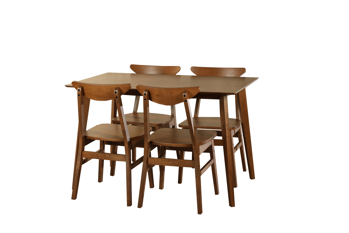 მალაიზიური მაგიდა 120*75-ზე და 4 სკამი 