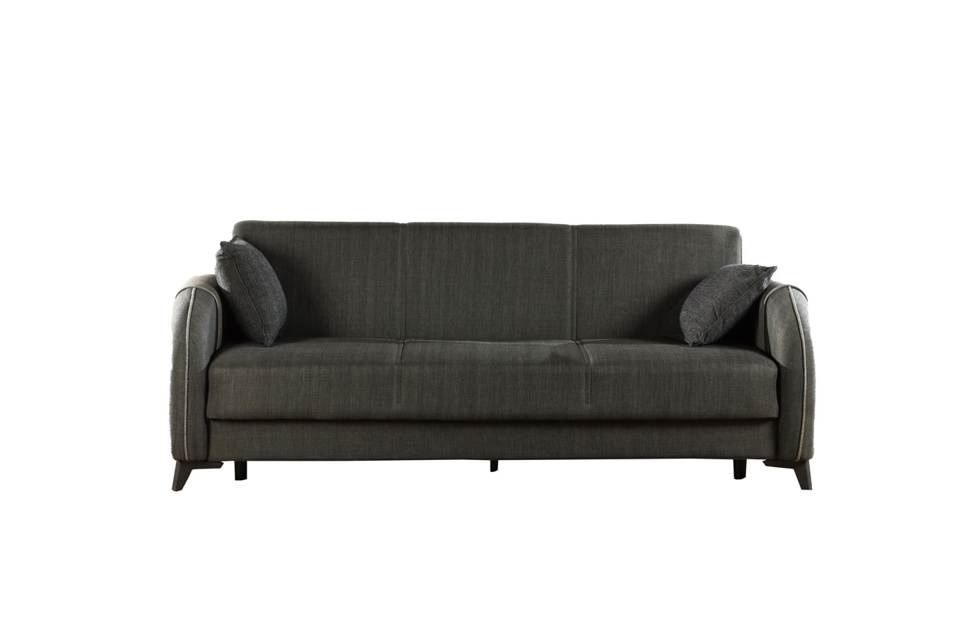 თურქული დივანი ნაცრისფერი SOREN