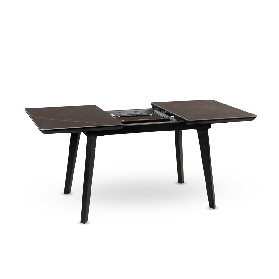 გრანიტის შავი მაგიდა 120*80-ზე